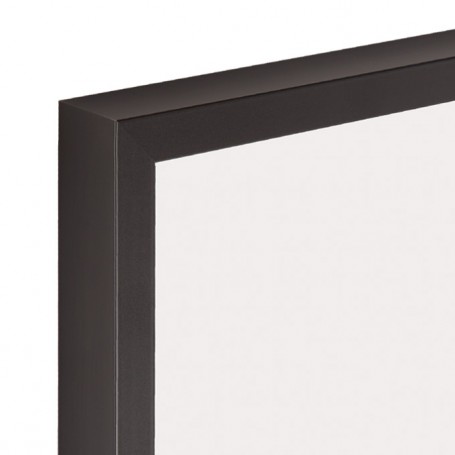 Cadre alu complet noir mat - profil 13mm - Pour affiche 76x101,5cm